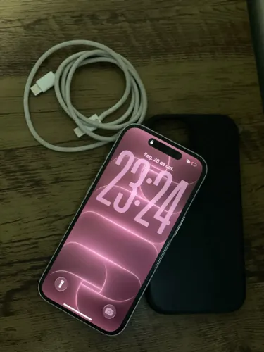 IPHONE 15 128GB - NOVO - NOTA FISCAL