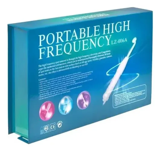 aparelho de alta frequência portátil para pele e cabelo 