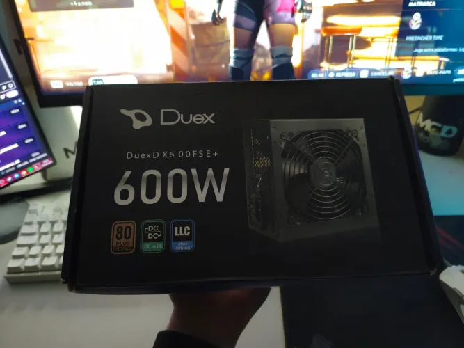 FONTE 600W 80PLUS BRONZE DUEX D X6 00FS E+
