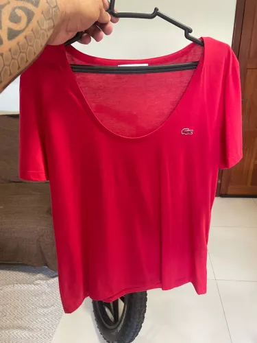 Camiseta Lacoste Feminina G/GG
