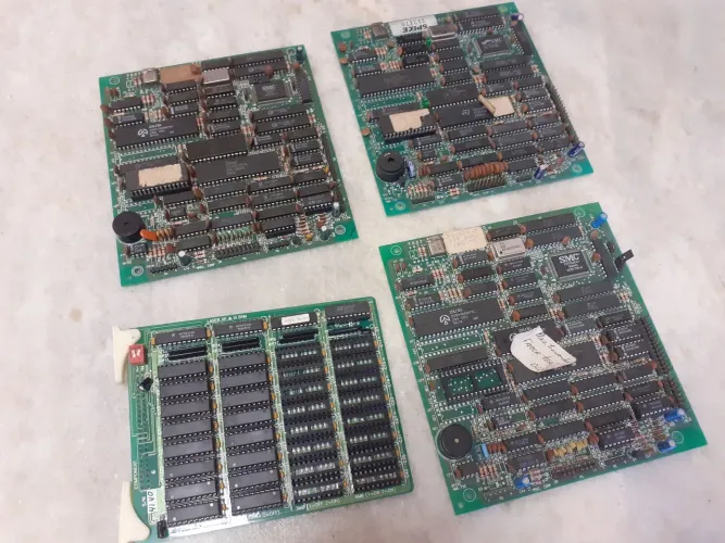 Lote de Placas de Pc Terminal Antigo XT 286 386 486 COM DEFEITO Placas Mãe