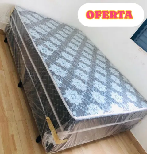 CAMA BOX CASAL COM DESCONTO, NOVAS DE FÁBRICA (PAGAMENTO NA ENTREGA)
