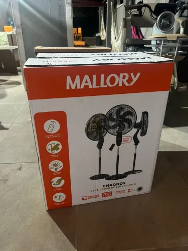 Ventilador de Coluna Mallory Chronos 40cm ? Com Controle Remoto e Touch