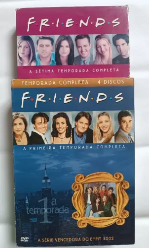 DVDs Originais Friends, Star Wars, Senhor dos Anéis, Disney e Mais!