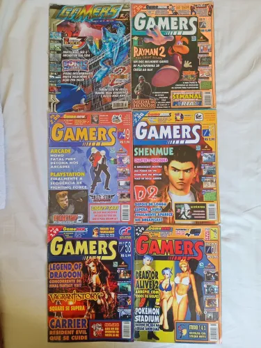 02 Revistas Gamers (Anos 90 e 2000)