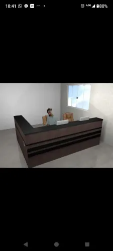 Balcão para consultório
