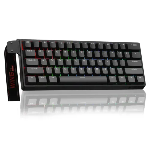 Novo Teclado Magnético Aula Win60he 8000hz RGB Rapid Trigger 0.02mm