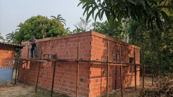 Vendo terreno com casa em contrução - Ramal bom jesus, Vila Acre