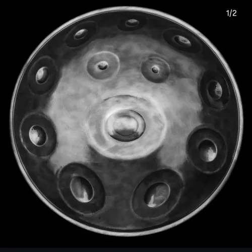 Handpan de Luthier Aço c# annaziska