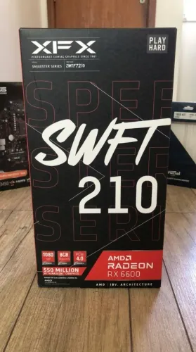 Placa de Vídeo XFX RX 6600 Core Gaming Speedster SWFT 210