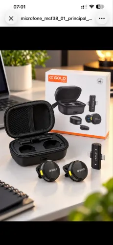 Microfone de lapela entrega grátis*