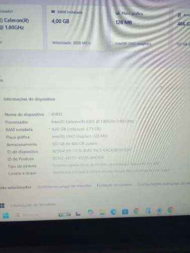 Notebook Samsung
