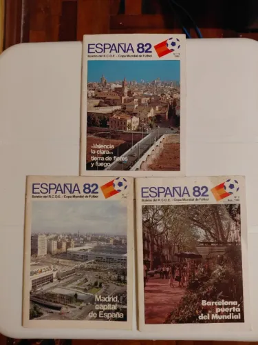 Revistas Copa do Mundo 82 Espanha Brasil