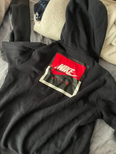 Blusão de Moletom com Capuz Nike Air SSNL -Masculino<br><br>(13) Bem legal