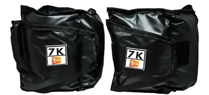 Caneleira Tornozeleira de Peso 7kg Profissional - 1Fit (Par)