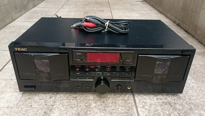 Teac W-760r Double Cassette Deck - Funcionando Tudo
