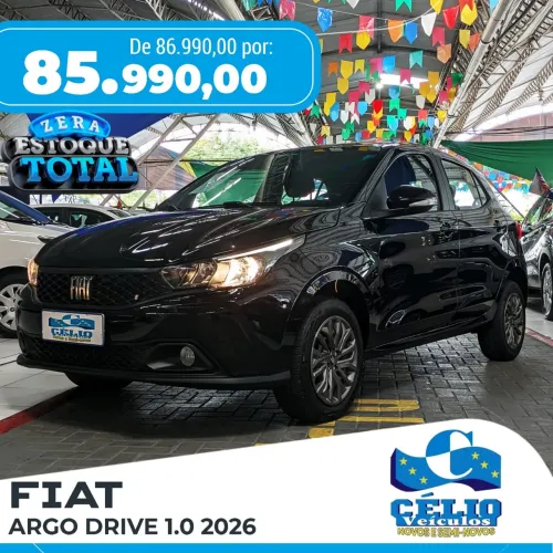 Fiat Argo Drive 1.0 6V Flex 2026
