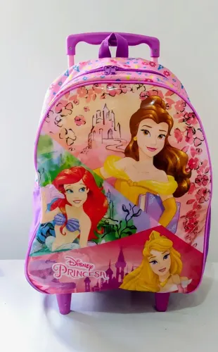 Bolsa escolar nova das Princesas
