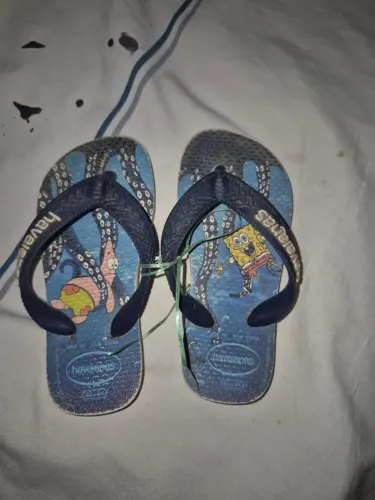 SANDALIA HAVAIANAS BB BOB ESPONJA N24 R$5,00