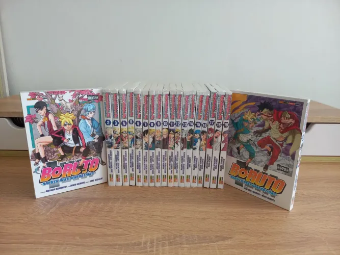 Mangá Boruto vol. 1 a 20 - Coleção