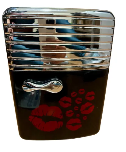 Mini Geladeira Retrô Portátil Fixxar 5L - Quente e Frio - Design Avon