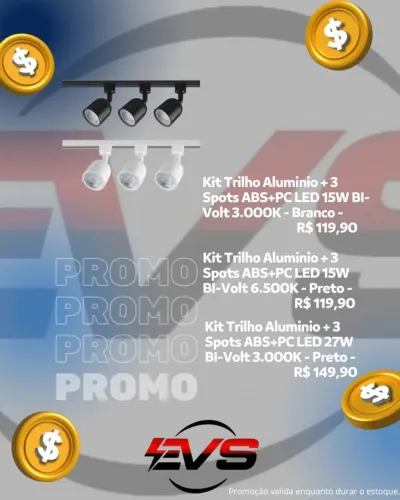 Iluminação Spots
