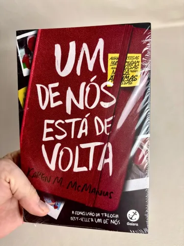 Livro um de nós está de volta