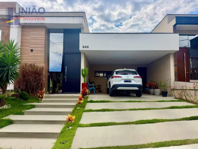 Casa em Condomínio Fechado a Venda em Indaiatuba/SP.