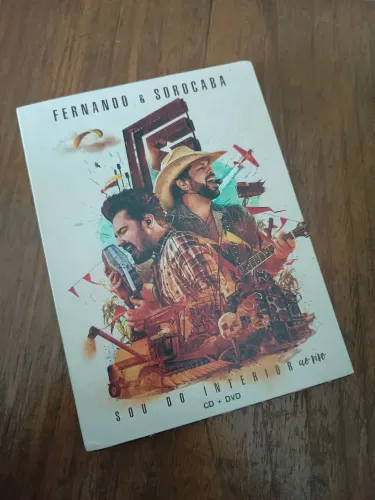Cd e Dvd Fernando e Sorocaba autografado