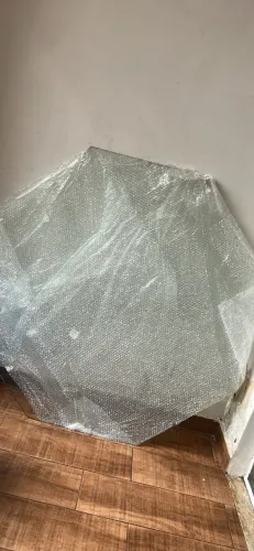Mesa de vidro só o tampão 