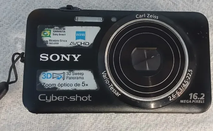 CAMÊRA SONY CYBER SHOT 16.2MEGA PIXELS