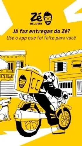PRECISO ENTREGADOR ZÉ DELIVERY