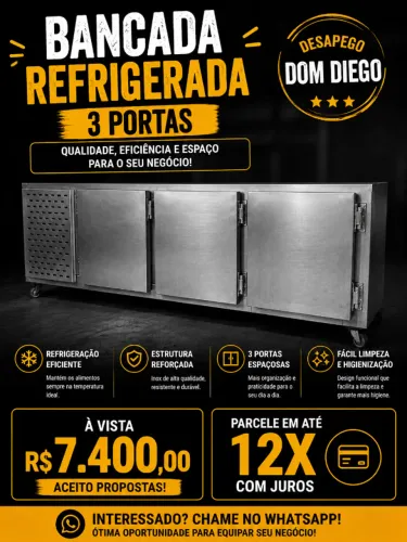 Bancada Refrigerada