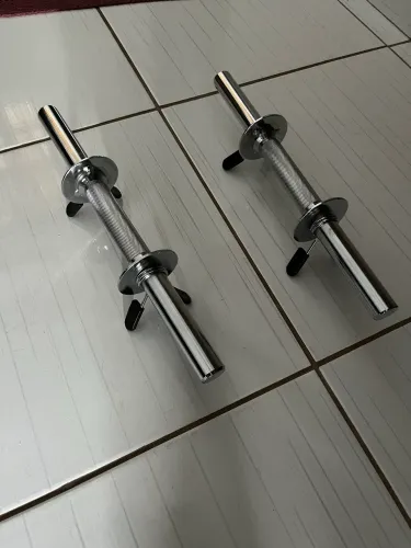 Suporte maciço anilha halter