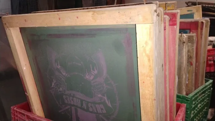 Desapego de telas de estamparia e serigrafia