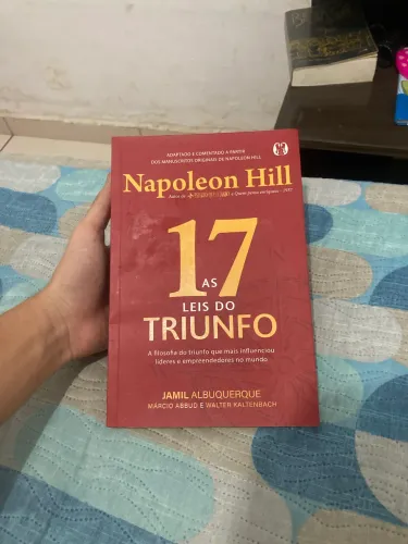 LIVRO: AS 17 LEIS DO TRIUNFO ÓTIMO ESTADO