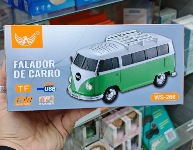 Som Bluetooth e Rádio - KOMBI