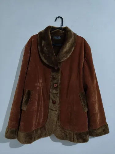 casaco estilo penny lane anos 90 2000 y2k pelúcia pelo sintético peluciado