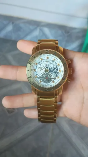 Relógio Bvlgari Dourado - Sem Pilha