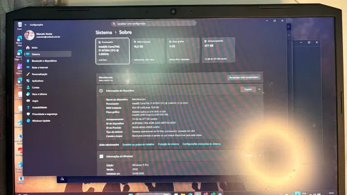 Notebook Gamer Nitro 5