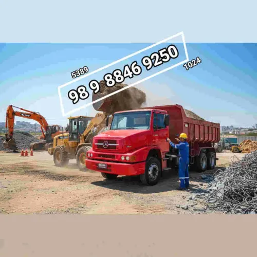 Carrada d aterro, pedras, areia, barro, entulhos, matacao etc.. Disk Carrada