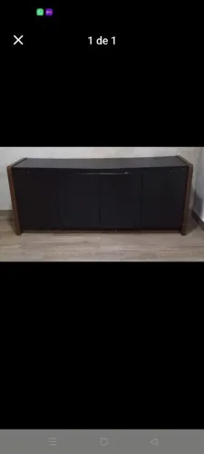 Buffet aparador homedock MDF pés de madeira não entrego