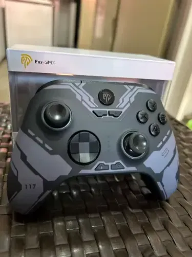  Controle sem fio EasySMX X15 Bluetooth compatível com PC/Switch/Celular/TV/Steam, 