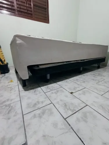 .Cama de Solteiro BOX com cama auxiliar