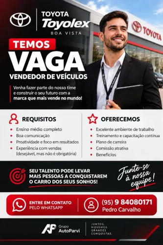 Vendedor de Carros Toyota Toyolex