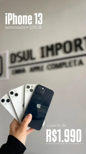 iPhone 13 (128gb) Preto - Seminovo