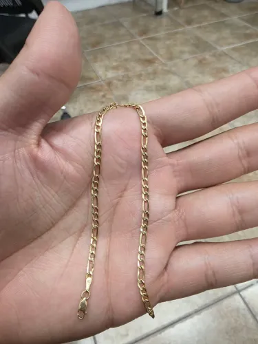 Pulseira de ouro 18k modelo 3x1