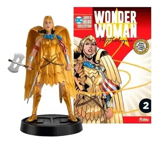 Action Figure Mulher Maravilha Coleção Eaglemoss