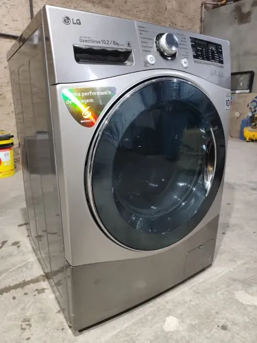 Máquina lava e seca LG inox 110v