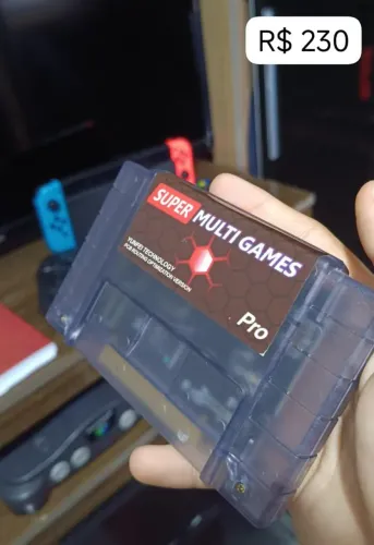 Everdrive Snes Multigames Pro - 900 in 1